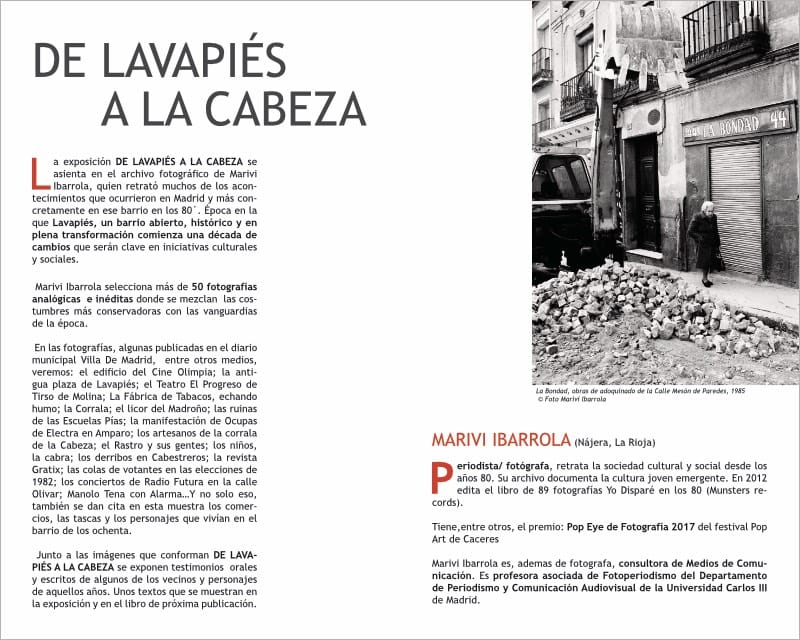 Marivi Ibarrola De Lavapies a la Cabeza díptico 2